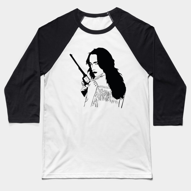 Wynonna Earp with Peacemaker Baseball T-Shirt by fangirlnea